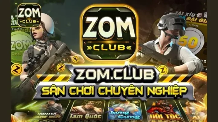 Giao diện game Zomclub đỉnh cao. giao diện 3D đẳng cấp của hệ thống zomclub 2026