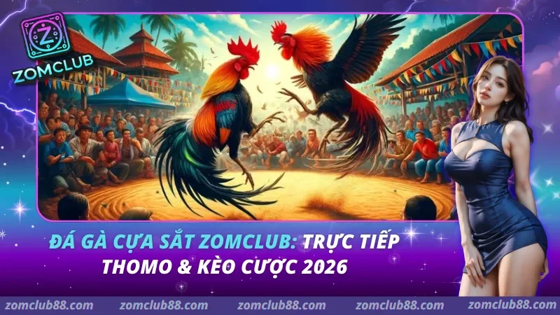 Đá Gà Cựa Sắt Zomclub: Trực Tiếp Thomo & Kèo Cược 2026