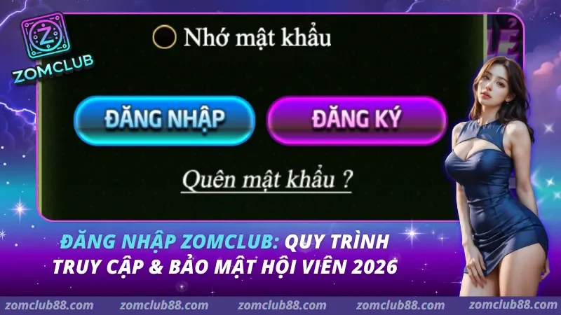 Đăng Nhập Zomclub: Quy Trình Truy Cập & Bảo Mật Hội Viên 2026 Đăng Nhập Zomclub: Quy Trình Truy Cập & Bảo Mật Hội Viên 2026