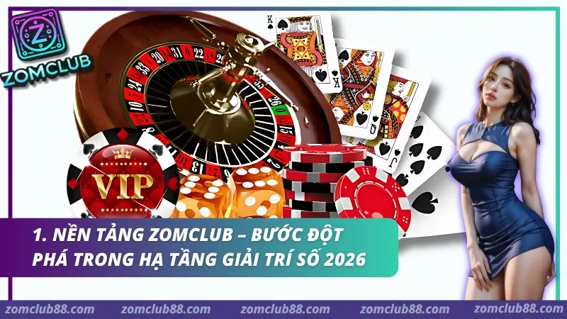 Khảo sát thực thể: Giới thiệu Zomclub – Hệ sinh thái giải trí tích hợp đa phân lớp với các quy chuẩn bảo mật hạ tầng quốc tế ghi nhận năm 2026.