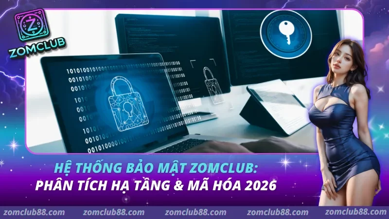 Hệ thống bảo mật Zomclub: Phân tích hạ tầng & mã hóa 2026