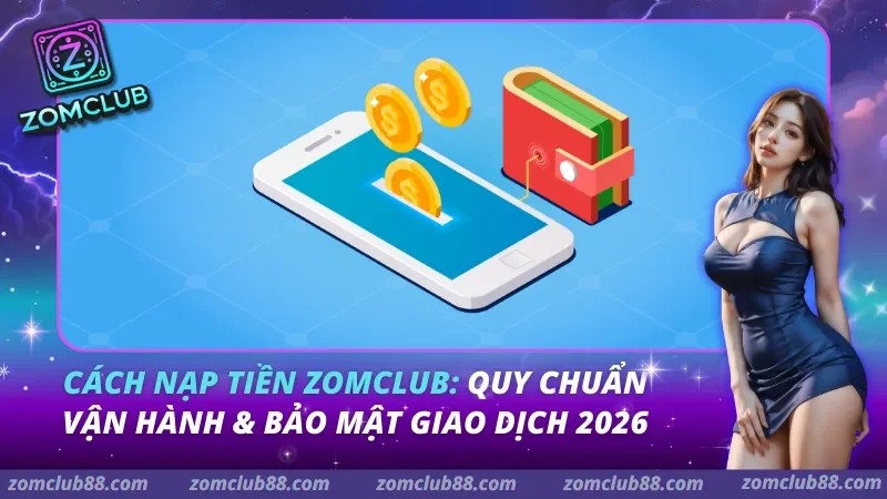 Cách Nạp Tiền Zomclub: Quy Chuẩn Vận Hành & Bảo Mật Giao Dịch 2026 Cách Nạp Tiền Zomclub: Quy Chuẩn Vận Hành & Bảo Mật Giao Dịch 2026