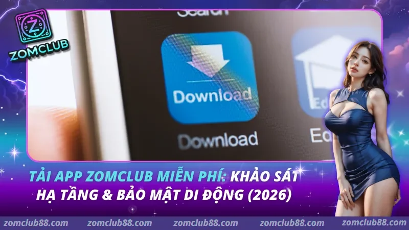 Tải app Zomclub miễn phí: Khảo sát hạ tầng & Bảo mật di động (2026)