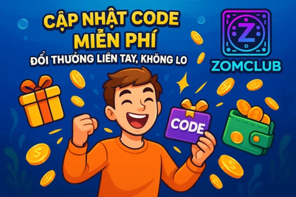 cập nhật code bắn cá zomclub miễn phí mới nhất hằng ngày