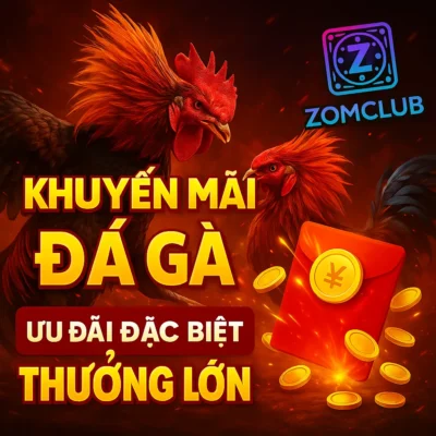 Khuyến Mãi Đá Gà Zomclub: Nhận Thưởng 188K & Hoàn Trả 3% Số 1 (2026)