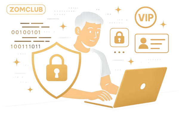mục tiêu chính sách bảo mật zomclub bảo vệ hội viên