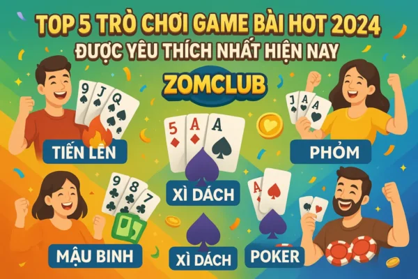 Top 5 Game Bài Hot Nhất Zomclub: Bí Kíp Thắng Lớn Số 1 (2026)