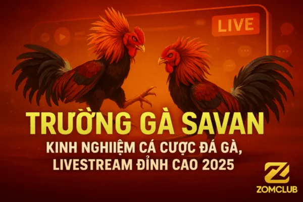 Trường Gà Savan: Bí Kíp Soi Kèo & Đặt Cược Số 1 (2026)