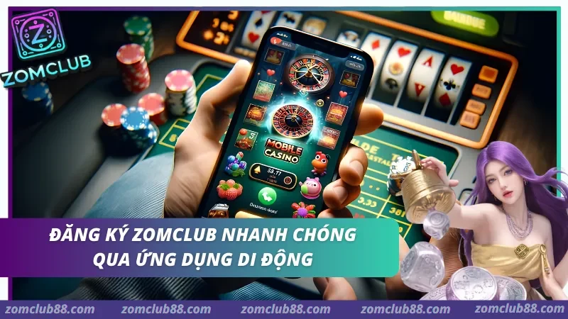 Đăng ký qua điện thoại. hướng dẫn tạo tài khoản hội viên zomclub trên smartphone