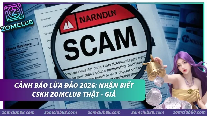 cảnh báo lừa đảo mạo danh cskh zomclub 2026